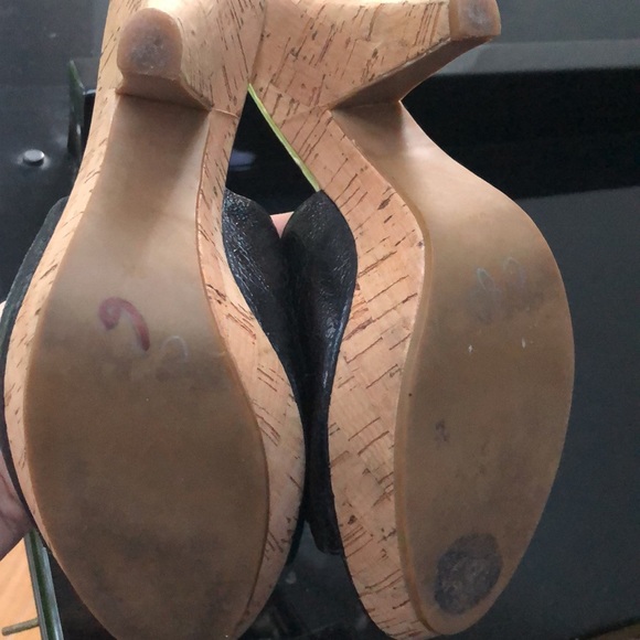 Michael Kors Platform Mules | Designer Casual Heels | MK Heels - Picture 6 of 8